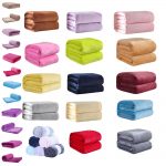 solid colour blanket