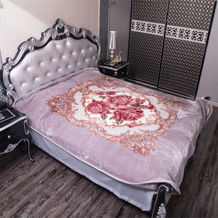 Raschel blanket care method