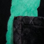 Black Leave Mink Blanket Details